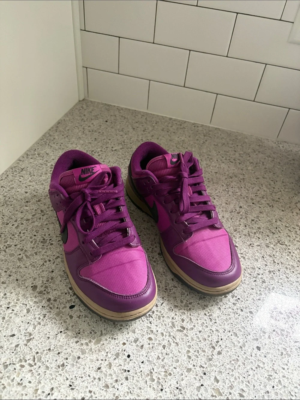 Nike Women's Bright Purple Low-Top Sneakers